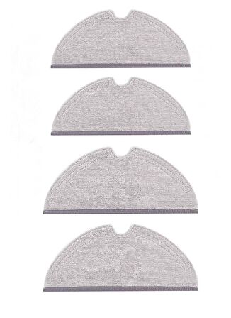 Roborock S6 Pure Robot Süpürge Uyumlu 4'lü Mop Bezi - MUADİL ÜRÜNDÜR